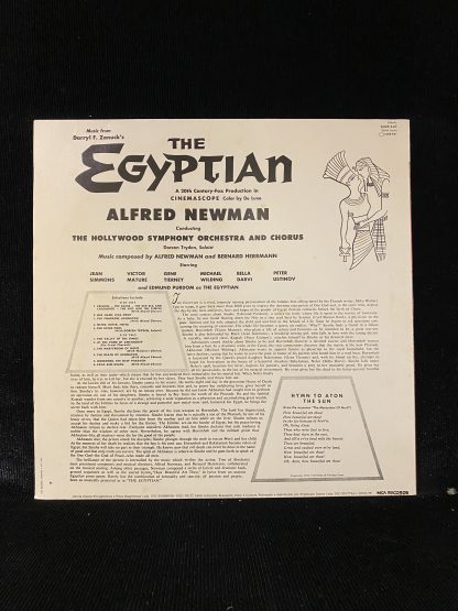 Alfred Newman / Bernard Herrmann – The Egyptian (Trilha Sonora Original Do Filme O Egípcio) - Image 3