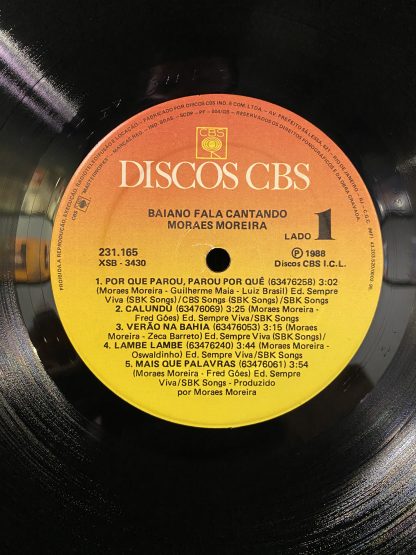 Moraes Moreira – Bahiano Fala Cantando - Image 4