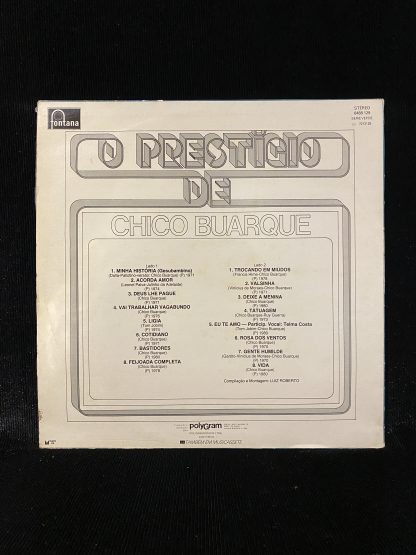 Chico Buarque – O Prestígio De Chico Buarque - Image 3