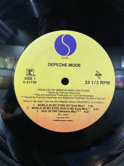 DepecheMode – World In My Eyes / Happiest Girl / Sea Of Sin - Image 4