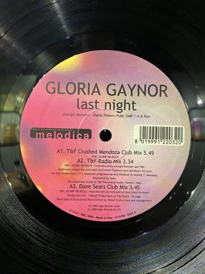 Gloria Gaynor – Last Night - Image 5