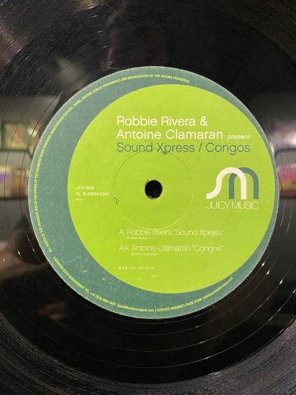 Robbie Rivera & Antoine Clamaran – Sound Xpress / Congos - Image 4